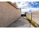 Concrete side yard providing extra space at 4726 Idaho Ave, Las Vegas, NV 89104