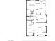 Detailed floor plan showcasing primary bedroom, balcony, bathrooms, kitchen, living room, and porch layout at 4730 E Craig Rd # 2190, Las Vegas, NV 89115
