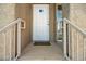 Front door entrance featuring neutral paint, a secure entry, and clear unit number at 4730 E Craig Rd # 2190, Las Vegas, NV 89115