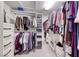 Walk-in closet with shelves, drawers and hanging storage at 511 Beaconwood St, Henderson, NV 89052
