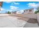 Fenced backyard featuring a patio and gravel landscaping at 5124 Veeder Crest St, North Las Vegas, NV 89081