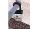 Image of the lockbox attached to the gas meter at 6965 Coral Rock Dr, Las Vegas, NV 89108