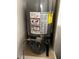 Close up of the water heater at 6965 Coral Rock Dr, Las Vegas, NV 89108