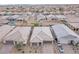 Aerial view of neighborhood with well-maintained homes and desert landscaping at 71 Gosia Grove Ave, North Las Vegas, NV 89031