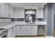 Bright kitchen showcasing stainless steel appliances, modern cabinets, and sleek countertops at 10218 Maltese Cross Ct, Las Vegas, NV 89183