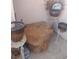 Cozy patio featuring decorative pots, rock feature, and neutral color scheme at 10525 Autumn Pine Ave # 203, Las Vegas, NV 89144