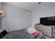 Bedroom showcasing closet, television, and overhead air vent at 1135 Tektite Ave, Henderson, NV 89011