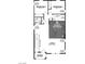 Upstairs floorplan featuring bedrooms, bathroom, and open-concept living area at 1135 Tektite Ave, Henderson, NV 89011