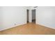 Neutral bedroom with hardwood floors and a closet for ample storage at 1139 5Th Pl, Las Vegas, NV 89104