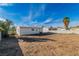 Expansive backyard featuring a dirt lot ready for landscaping and potential outdoor living at 1940 Walker St, Las Vegas, NV 89106