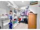 Walk-in closet with custom shelving and ample storage space at 2404 Elmont Ave, North Las Vegas, NV 89086
