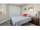 Comfortable bedroom with an ample closet and natural light at 2517 Desert Glen Dr, Las Vegas, NV 89134