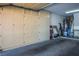 Spacious garage with built-in storage cabinets and ample room for vehicles at 2517 Desert Glen Dr, Las Vegas, NV 89134