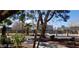 A view of the fenced in community pool at 3995 Visby, Las Vegas, NV 89119
