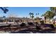 A community pool with a fenced perimeter at 3995 Visby, Las Vegas, NV 89119