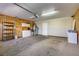 Spacious garage with ample storage and workspace at 7973 Macklin St, Las Vegas, NV 89129