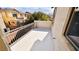 Outdoor balcony offering scenic views of the surrounding neighborhood at 8216 Chimney Bluffs St, North Las Vegas, NV 89085