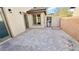 Outdoor patio area featuring paved flooring, and access to the indoors at 8216 Chimney Bluffs St, North Las Vegas, NV 89085