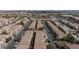 An overhead view of a residential neighborhood at 9748 Villa Lorena Ave, Las Vegas, NV 89147