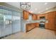 Well-equipped kitchen with stainless steel appliances and a breakfast bar that seamlessly connects to the outdoors at , Las Vegas, NV 89106