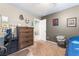 Bedroom with a large dresser and neutral walls, offering plenty of space at 10568 Pelican Island Ave, Las Vegas, NV 89166