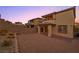 Exterior view of the backyard patio with terraced landscaping at 12521 Lylan Ridge St, Las Vegas, NV 89138