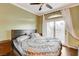 Bedroom features balcony access at 2508 Monarch Bay Dr, Las Vegas, NV 89128