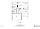 Detailed first-floor layout of a spacious home including the garage, kitchen, living room, and primary bedroom at 2737 Josephine Dr, Henderson, NV 89044