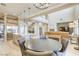 Open-concept kitchen with a large island, stainless steel appliances, and a view of the living room at 2737 Josephine Dr, Henderson, NV 89044
