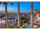 Beautiful pool and rooftop view overlooking the city and mountains at 2737 Josephine Dr, Henderson, NV 89044