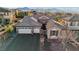 Beautiful aerial view of a home with three-car garage and carefully maintained landscaping at 2809 Proust Ct, Henderson, NV 89044