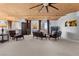 Bright living room with comfortable furniture, ceiling lighting and floor-to-ceiling windows with views at 360 E Desert Inn Rd # 1903, Las Vegas, NV 89109