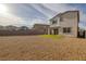 Wide angle view of the home's backyard and patio at 3771 Bright Aquarius Ln, Henderson, NV 89052