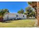 Charming single story home with a well-manicured lawn and gravel landscaping at 425 Bonelli Ave, Overton, NV 89040