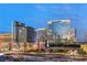 Night view of the city skyline at 4575 Dean Martin Dr # 1103, Las Vegas, NV 89103