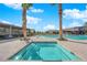 Hot tub near the pool at 5095 E Long Leaf Ct, Pahrump, NV 89061