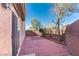 This is a backyard featuring a brick patio at 5350 Tulip Hill Ave, Las Vegas, NV 89141