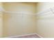 Spacious walk-in closet with ample shelving for optimal organization at 5350 Tulip Hill Ave, Las Vegas, NV 89141