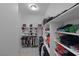 Well-organized walk-in closet, perfect for displaying and storing wardrobes and other personal items at 6333 Orto Vaso Ave, Las Vegas, NV 89131