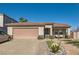 Charming single-story home featuring a tile roof, desert landscaping, and inviting front porch at 720 Camino La Paz, Henderson, NV 89012