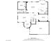 Detailed floor plan showcasing the layout of the entire home and garage at 7427 Tomahawk Bend Ave, Las Vegas, NV 89113
