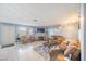 Inviting living room features fireplace and tiled floors at 929 Sulphur Springs Ln # 102, Las Vegas, NV 89128