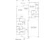 Detailed floor plan showcasing the layout with living room, kitchen, and 4-bay RV garage at 984 Edinburgh Fields Ct, Las Vegas, NV 89138