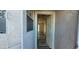 Inviting entryway with decorative tile flooring and a glimpse into the home's interior at 1301 Madison Ave, Las Vegas, NV 89106