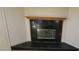Close up view of a vintage fireplace in the living room at 1301 Madison Ave, Las Vegas, NV 89106