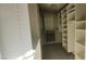 Spacious walk-in closet with ample shelving and storage options at 1301 Madison Ave, Las Vegas, NV 89106