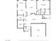 Detailed first-floor layout showcases the living areas and kitchen at 1339 Echo Creek St, Henderson, NV 89052
