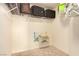 Walk-in closet with shelving, carpet, and storage for luggage at 1339 Echo Creek St, Henderson, NV 89052