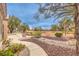 Backyard view featuring the golf course at 2608 Golfside Dr, Las Vegas, NV 89134