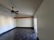 Bedroom with a ceiling fan and access to a tiled patio at 2761 Lodestone Dr # 63, Las Vegas, NV 89117
